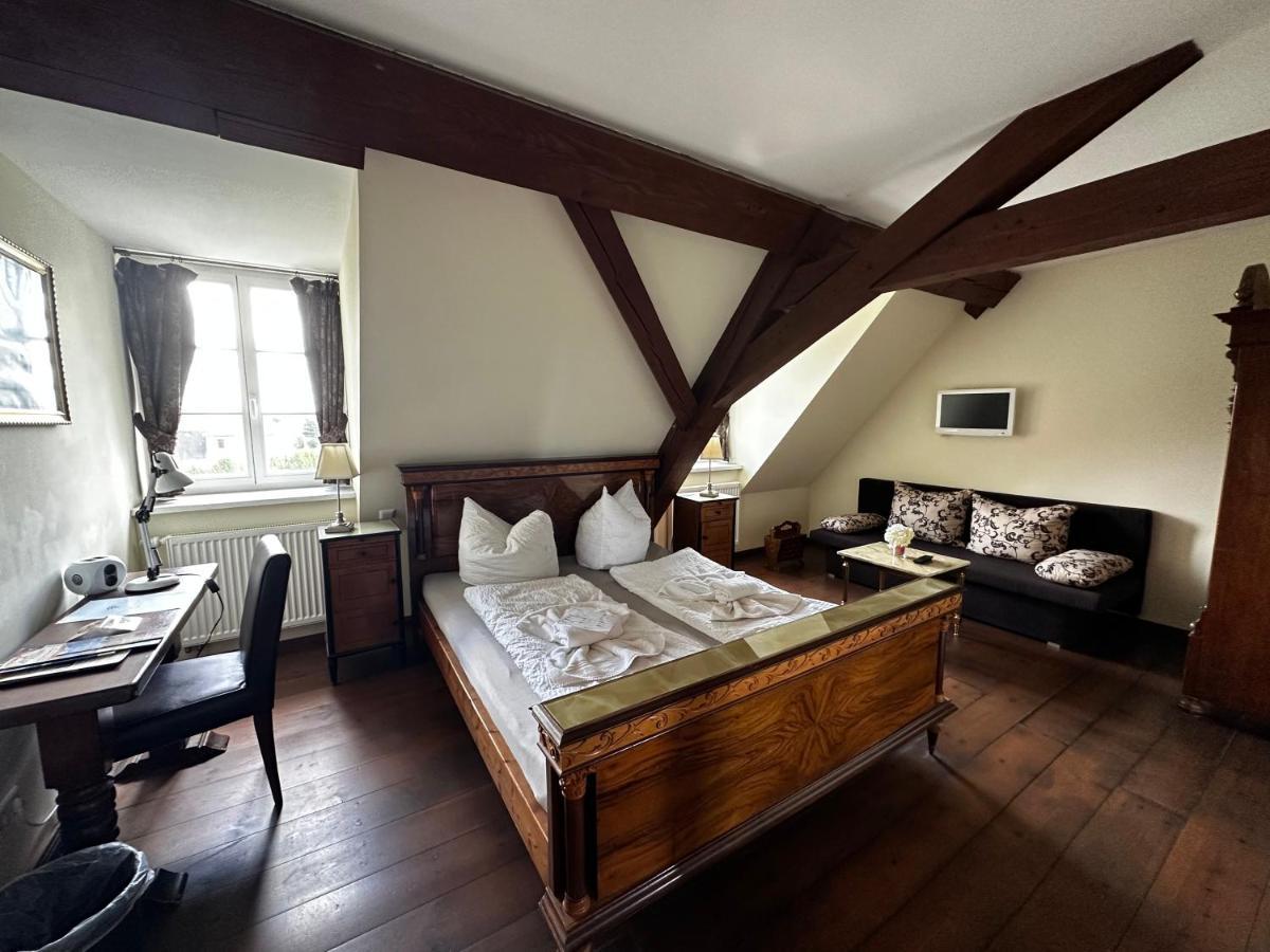 Herzberg  Hotel Garni Schloss Grochwitz מראה חיצוני תמונה