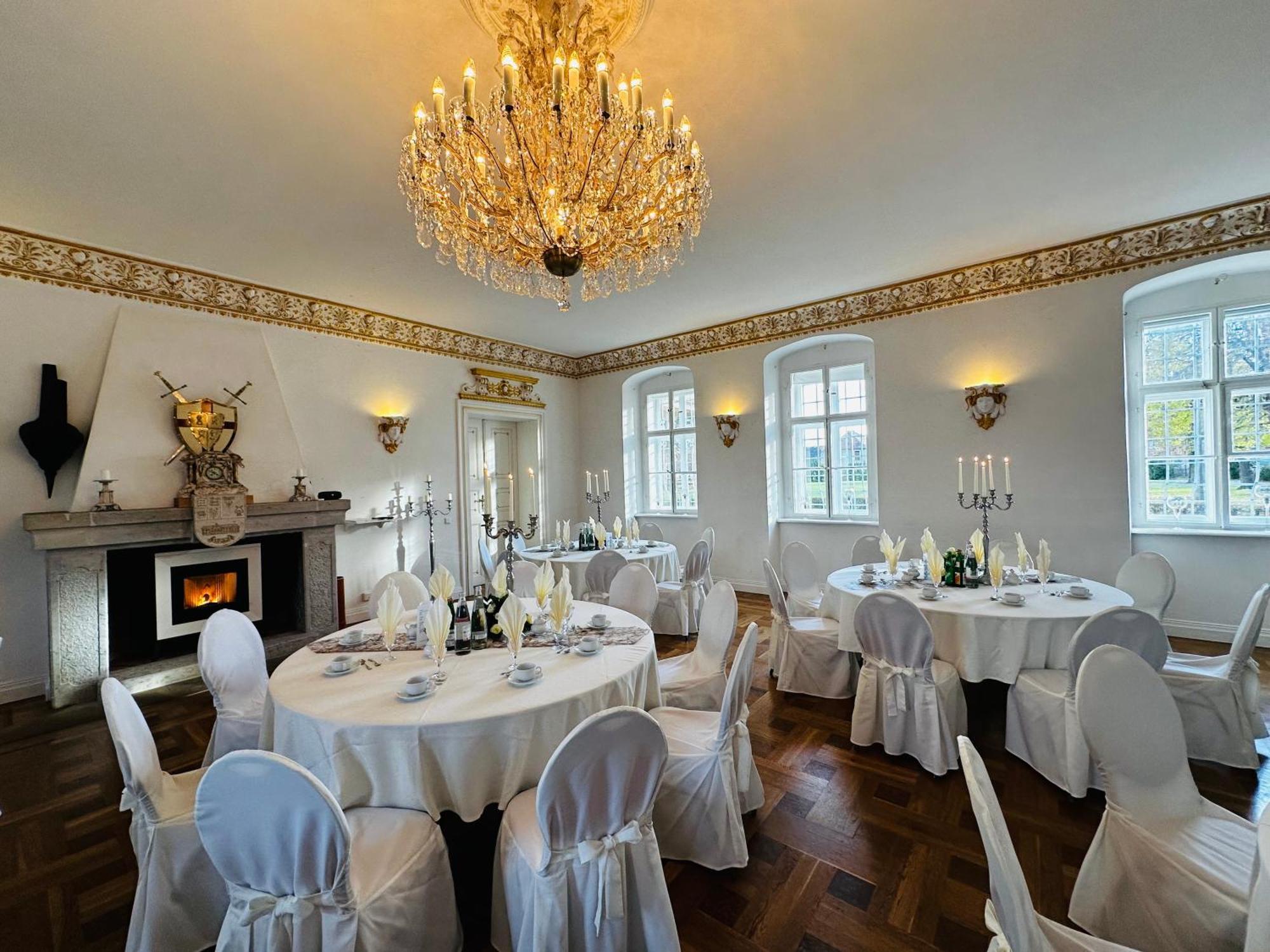Herzberg  Hotel Garni Schloss Grochwitz מראה חיצוני תמונה