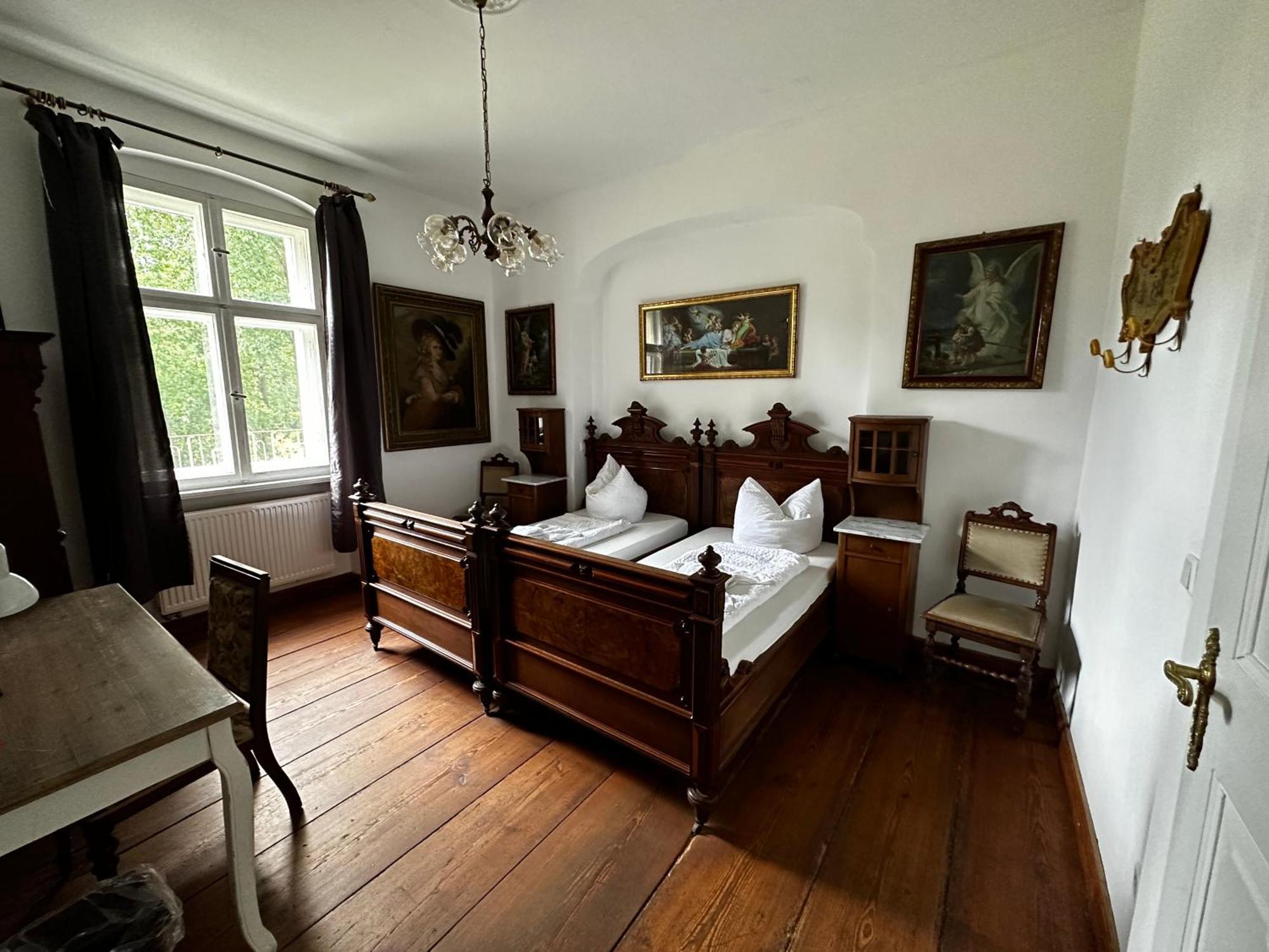 Herzberg  Hotel Garni Schloss Grochwitz מראה חיצוני תמונה