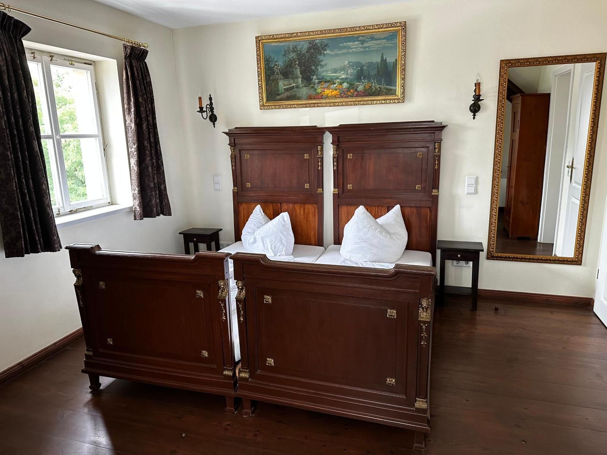 Herzberg  Hotel Garni Schloss Grochwitz מראה חיצוני תמונה