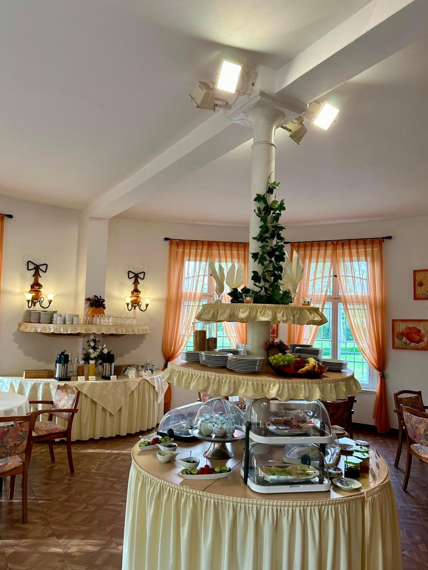 Herzberg  Hotel Garni Schloss Grochwitz מראה חיצוני תמונה